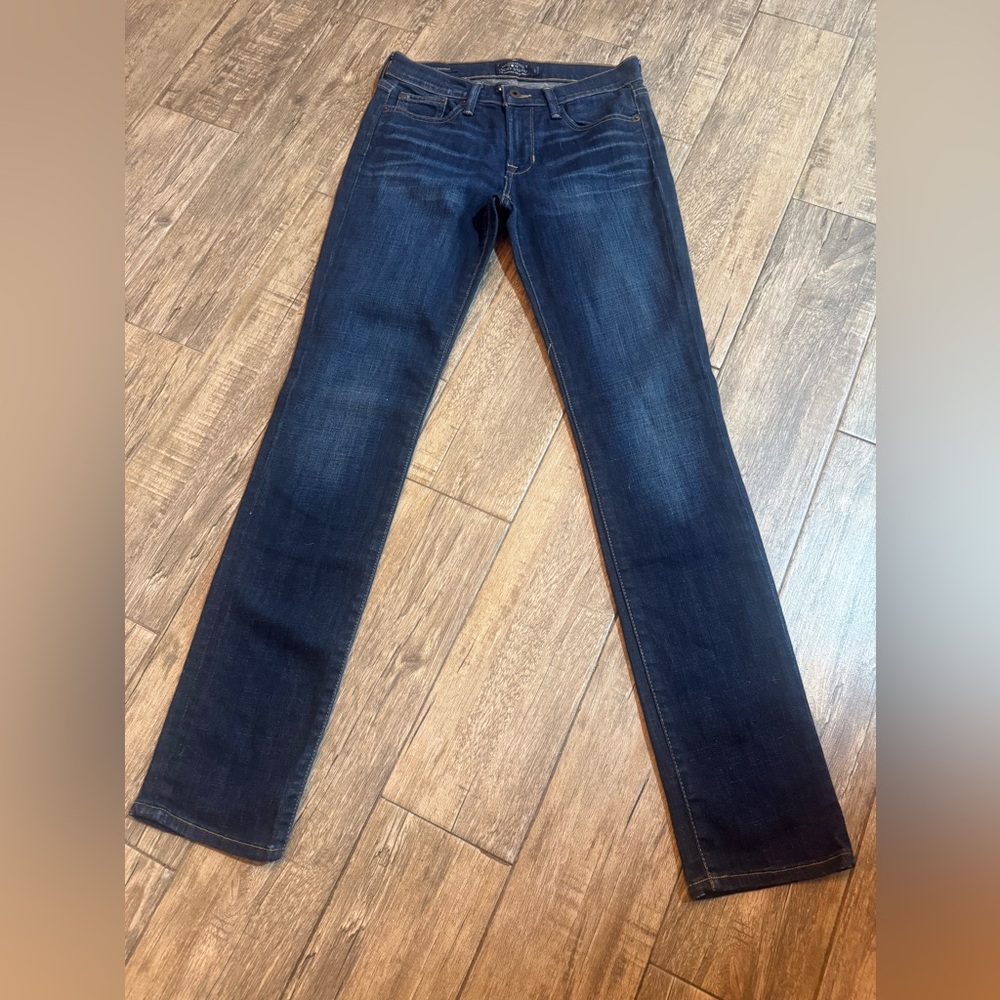 Lucky Brand Dark Indigo Straight-Leg Women's Jeans